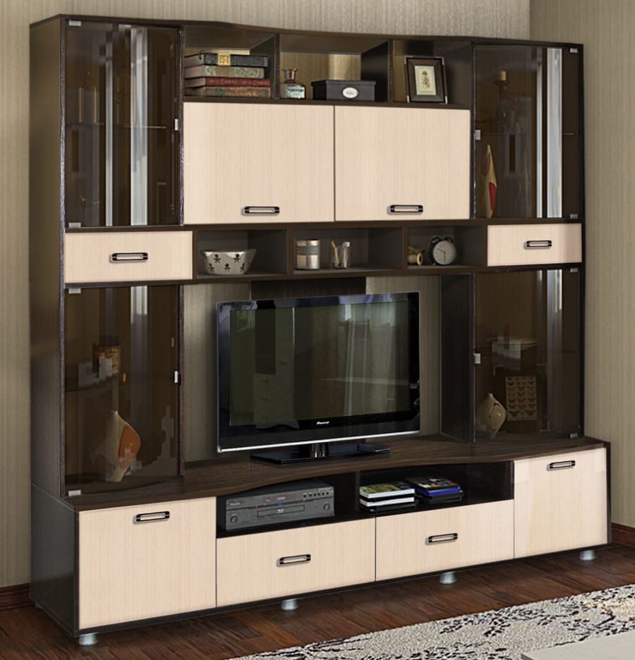 Фото Гостиная Аллегро вар.№4 ЛДСП от производителя Диал в Алупке по цене 21&nbsp;710 ₽