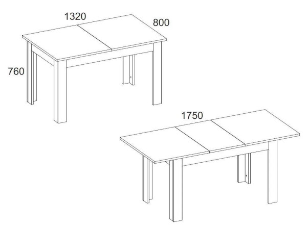 Фото Стол раздвижной Брасс (Brass) от производителя Анрэкс в Алупке по цене 16 170 ₽
