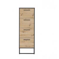 Комод Brooklyn B172-KOM4S в интернет магазине Планета Комфорта Фото mebel-dlya-gostinits комод brooklyn b172-kom4s производитель Black Red White (БРВ)