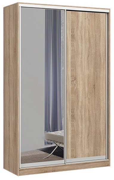 Фото Шкаф-купе Оскар 2.5 (1,5х0,6х2,3 - 2 двери) от производителя Мебель Маркет в Алупке по цене 42&nbsp;870 ₽