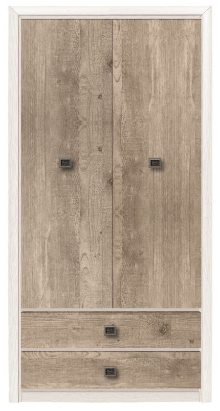 Фото Шкаф Коен REG2D2S (104) двухдверный от производителя Black Red White (БРВ) в Алупке по цене 29 890 ₽