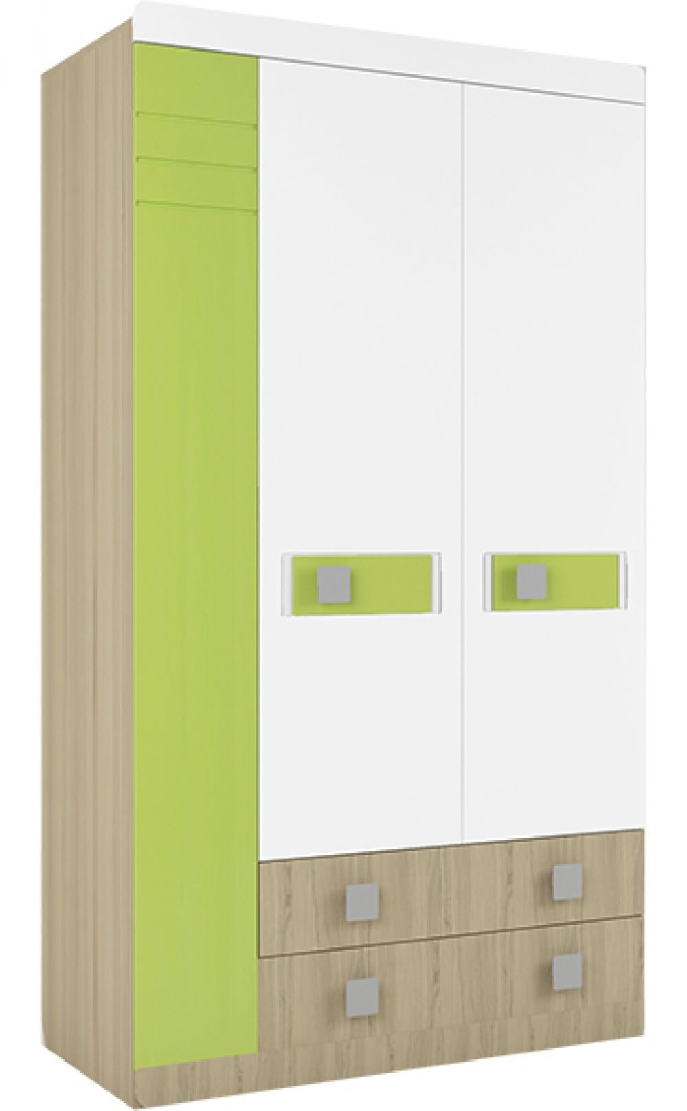 Фото Шкаф Стиль 25 (115) трехдверный от производителя Аквилон в Алупке по цене 46&nbsp;610 ₽