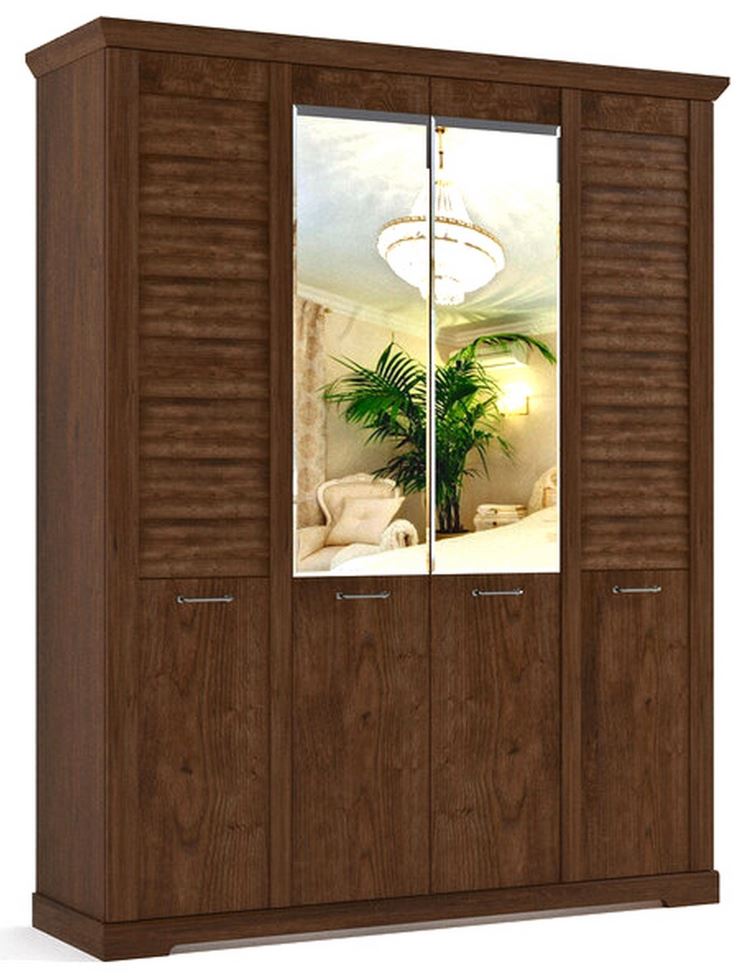 Фото Шкаф Кантри (186) четырехдверный от производителя СБК в Алупке по цене 36 180 ₽