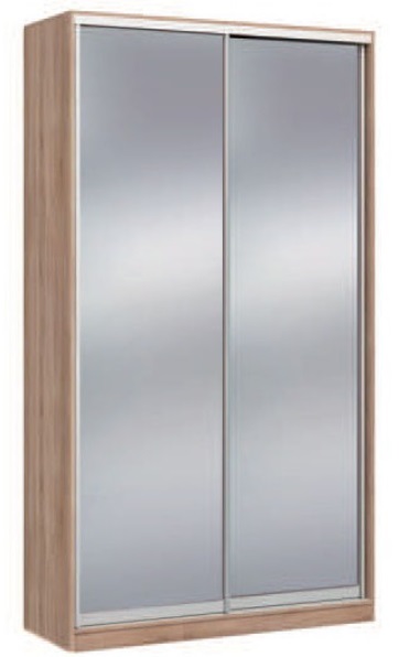 Фото Шкаф-купе Оскар 1.1 (1,2х0,6х2,4 - 2 двери) от производителя Мебель Маркет в Алупке по цене 39&nbsp;310 ₽