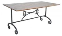 Фото  стол кованый садовый производитель Кемпинг Групп