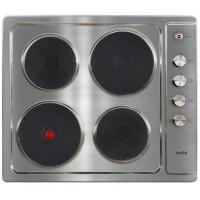 Фото rasprodazha варочная поверхность электрическая 4-х конф. ventolux he604 (inox) 1 (590х510хh30) производитель 