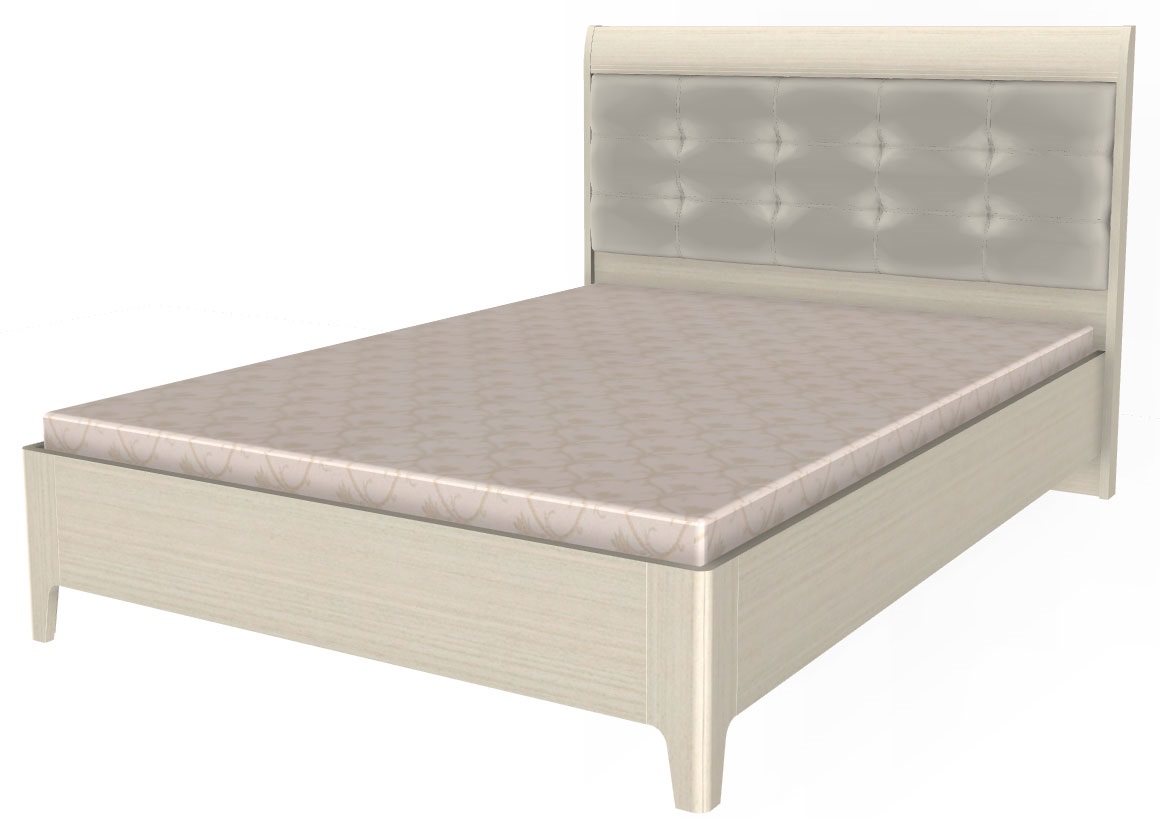 Фото Кровать двуспальная Камелия КР-2072 (СМ 140х200) с ламельным основанием от производителя Лером в Алупке по цене 33&nbsp;770 ₽
