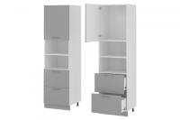 Кухня Бронкс пенал П-62 (белый, бетон,(Леко)) в Алупке от производителя 