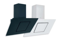 Вытяжка наклонная Camellia 190 (900х465хh880(1280)) (Материал Металл/Стекло , Цвет Черный/Черный) в Алупке от производителя 