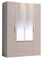 Шкаф Брауни (Brownie)-555 (160) четырехдверный (мокко, мокко-белый,(Глазов)) в Алупке от производителя 