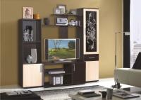 Фото stenki-v-gostinuyu стенка флокс 5  производитель Мебель Маркет