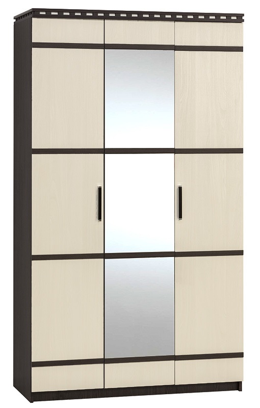 Фото Шкаф Ольга-13 (126) трехдверный  от производителя Фант-мебель в Алупке по цене 18&nbsp;040 ₽