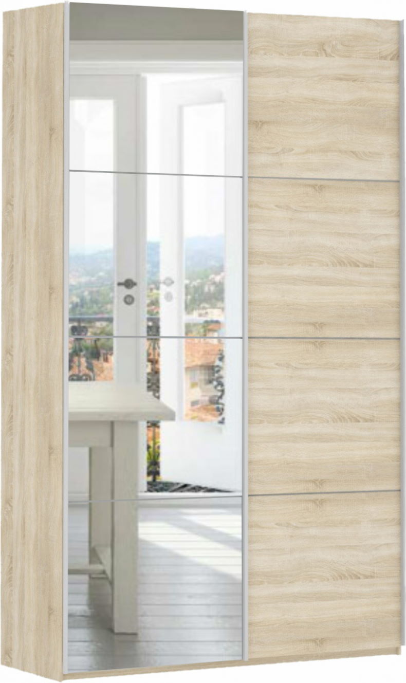 Фото Шкаф-купе Прайм (1,4 - 2 двери) от производителя Мебельная компания Е1 в Алупке по цене 35&nbsp;210 ₽