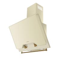 Вытяжка наклонная Retro Quadr 60 (600х470хh775(995)) (Материал Металл/Стекло , Цвет Черный/Черный) в Алупке от производителя 