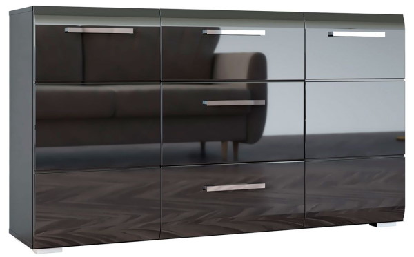 Фото Комод Домино (3 ящ + 2 дв) от производителя Браво-мебель в Алупке по цене 26&nbsp;200 ₽