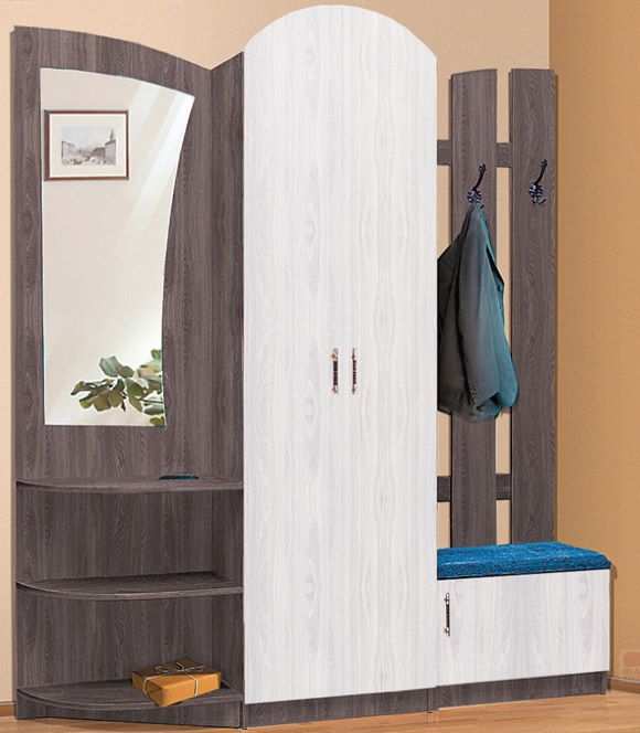 Фото Прихожая Саша 2 от производителя Фант-мебель в Алупке по цене 12 660 ₽