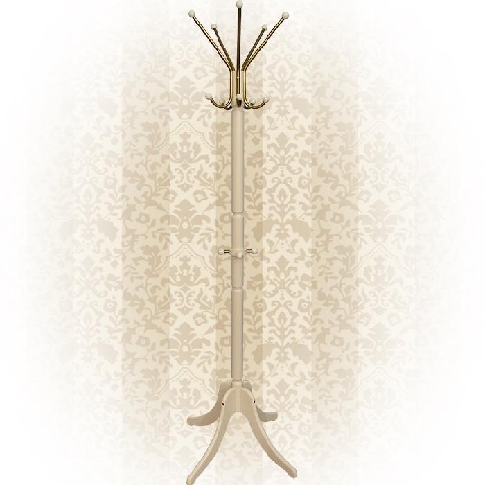 Вешалка-стойка Грация люкс  (слоновая кость (Верона) )