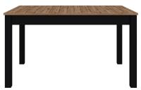 Стол обеденный Loft STO (мдф, лдсп-дуб вотан, черный (Black Red White (БРВ)) ) в Алупке от производителя в интернет магазине Планета Комфорта Стол обеденный Loft STO (мдф, лдсп-дуб вотан, черный (Black Red White (БРВ)) ) в Алупке от производителя