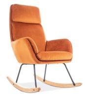 Фото  кресло-качалка signal hoover velvet производитель Signal