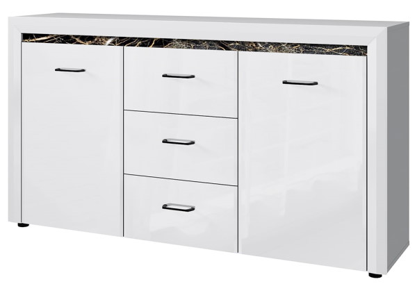 Фото Тумба 2D3S ВайтБлек (WhitBlack) от производителя Анрэкс в Алупке по цене 28 410 ₽