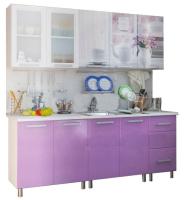 Фото  кухня люкс акварель (2,0) производитель БТС 