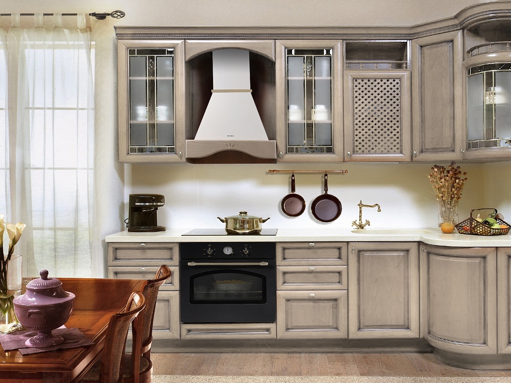 Фото Вытяжка купольная Gretta novas (C) 60 (600х500хh970(1300)) от производителя Maunfeld в Алупке по цене 16 310 ₽