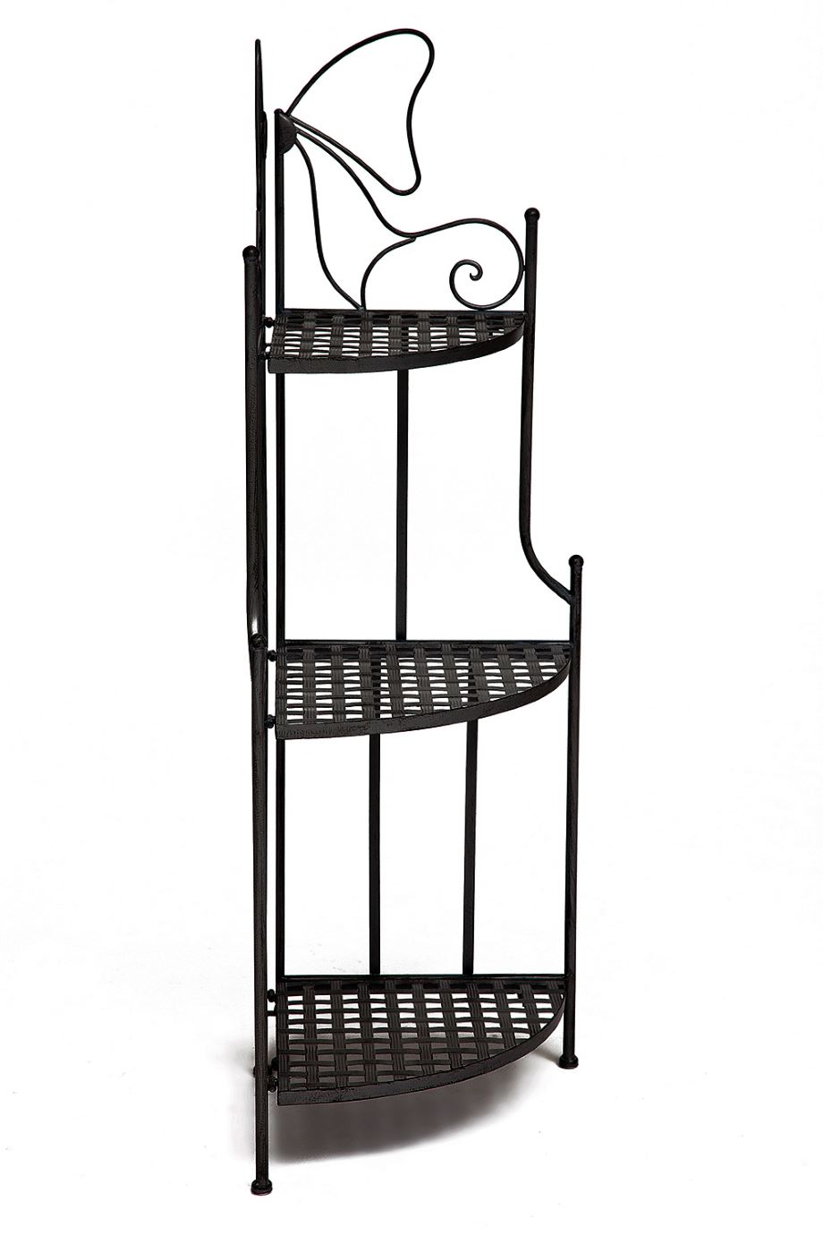 Фото Этажерка кованая угловая 003  от производителя Tetchair в Алупке по цене 7 820 ₽