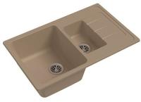 Мойка Ewigstein antik 60KF (ГР 860х510хh200) (шир.ящ.min 600) (Цвет мойки черный) в Алупке от производителя в интернет магазине Планета Комфорта Мойка Ewigstein antik 60KF (ГР 860х510хh200) (шир.ящ.min 600) (Цвет мойки черный) в Алупке от производителя