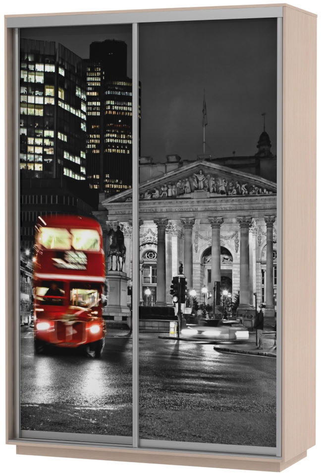 Фото Шкаф-купе Экспресс Хит Фото (2 двери) от производителя Мебельная компания Е1 в Алупке по цене 22&nbsp;920 ₽