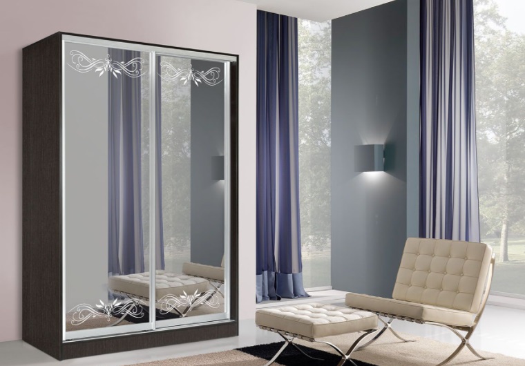 Фото Шкаф-купе Оскар 2.2 (1,5х0,6х2,3 - 2 двери) от производителя Мебель Маркет в Алупке по цене 49&nbsp;350 ₽