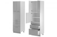 Кухня Бронкс пенал ПСВ-63 в интернет магазине Планета Комфорта Фото kukhnya-bronks-leko кухня бронкс пенал псв-63 производитель Леко