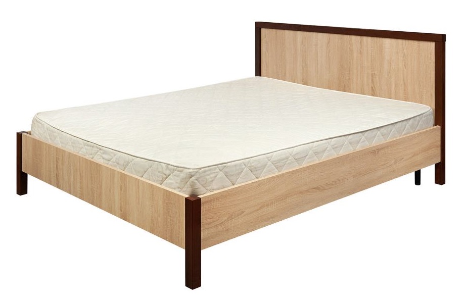 Фото Кровать двуспальная Bauhaus-3 (СМ 140х200) без основания от производителя Глазов в Алупке по цене 6 400 ₽