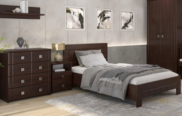 Фото Кровать двуспальная Изабель ИЗ-712К (СМ 160х200) без основания от производителя Компасс в Алупке по цене 20&nbsp;320 ₽