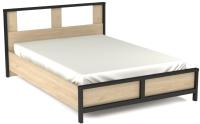 Фото  кровать двуспальная бостон (см 140х200) без основания производитель СБК