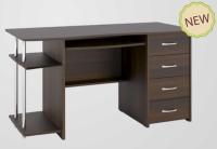 Стол компьютерный ДВК Комфорт-5 (лдсп, лдсп-венге,  венге, дуб молочный (ДВК) ) в Алупке от производителя 
