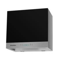 Вытяжка наклонная Araks 60 (600х270хh540) (Материал Металл/Стекло , Цвет Металлик/Черный) в Алупке от производителя 