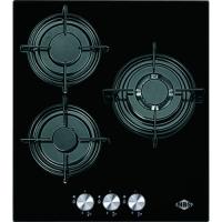 Варочная поверхность газовая 3-х комф. PG-452 (450х510) (Материал Стеклокерамика , Цвет Черный) в Алупке от производителя 