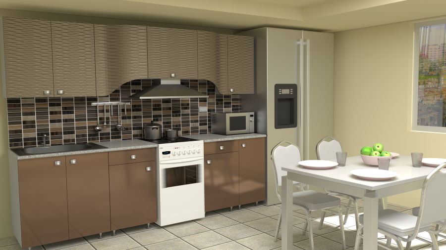 Фото Кухня Селена К-51 шкаф над плитой 600 (40) от производителя Ставрополь Мебель в Алупке по цене 2 000 ₽