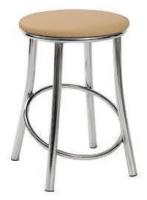 Табурет Сфера хром ( Обивка стула:кожзам , хром, в ассортименте (Мир стульев) ) в Алупке от производителя 