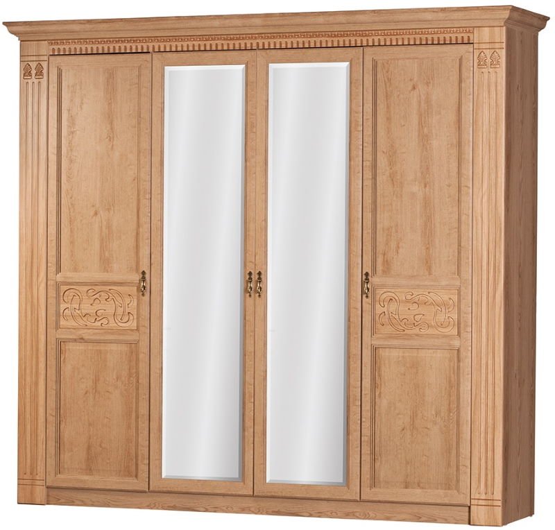 Фото Шкаф Лючия 203 (246) четырехдверный от производителя Яна в Алупке по цене 82&nbsp;310 ₽