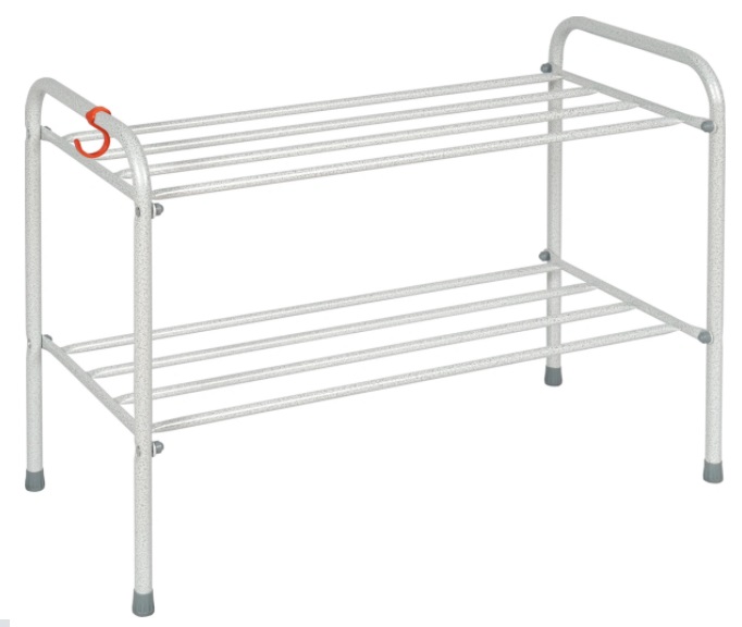 Фото Подставка для обуви 2-х полочная 80 от производителя Завод металлических изделий в Алупке по цене 1&nbsp;280 ₽
