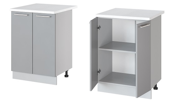 Фото Кухня Бронкс стол-рабочий Н-60 от производителя Леко в Алупке по цене 4 420 ₽