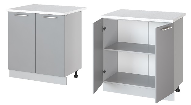 Фото Кухня Бронкс стол-рабочий Н-80 от производителя Леко в Алупке по цене 5&nbsp;630 ₽