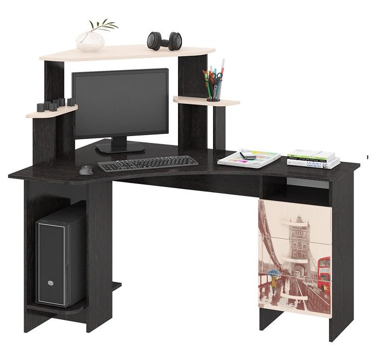 Фото Стол компьютерный Бумеранг-3Н(М) (Л) от производителя ТриЯ в Алупке по цене 15&nbsp;410 ₽