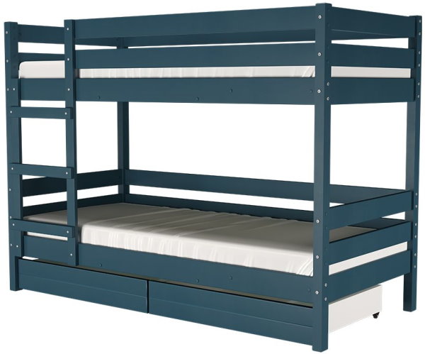 Фото Кровать 2-х ярусная Джуниор (СМ 90х200) с основаниями под матрасы от производителя Браво-мебель в Алупке по цене 32&nbsp;710 ₽