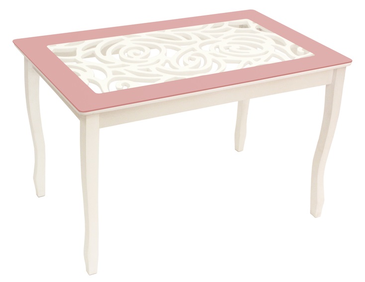 Фото Стол обеденный Стиль 2 Ажур от производителя Мебель из стекла в Алупке по цене 13&nbsp;370 ₽