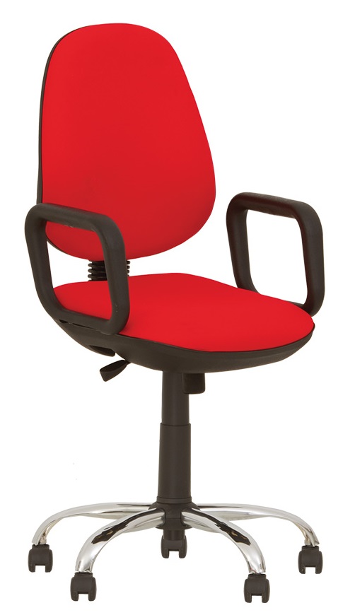 Фото Кресло для персонала Комфорт (Comfort) GTS active 1 (хром RU) от производителя Новый стиль в Алупке по цене 8 880 ₽