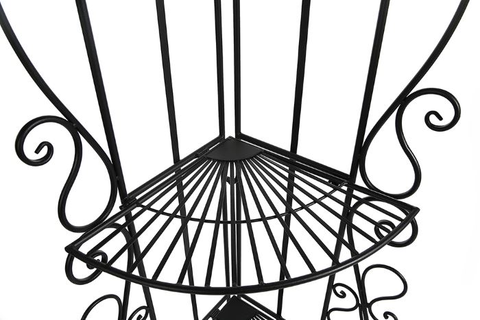 Фото Этажерка кованая угловая 001  от производителя Tetchair в Алупке по цене 10 740 ₽