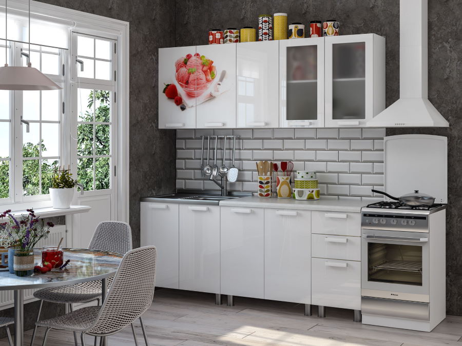 Фото Кухня Айс-крим (2,0) от производителя БТС  в Алупке по цене 35 660 ₽