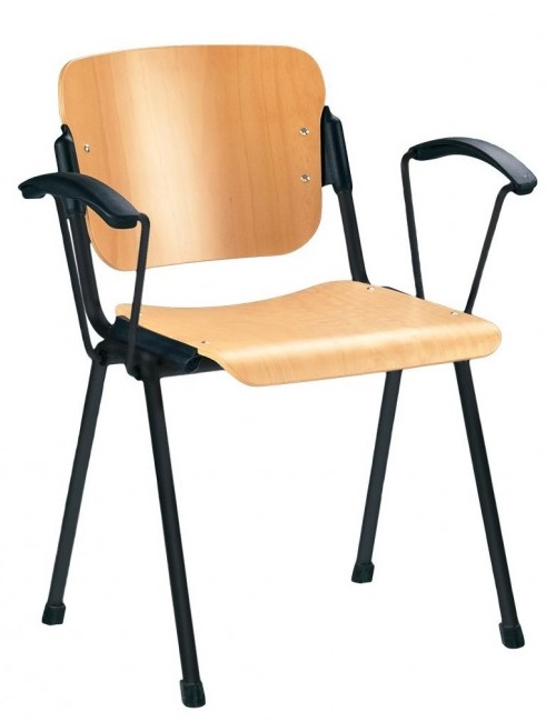 Фото Стул для посетителя Эра (Era) wood arm (крашенный) от производителя Новый стиль в Алупке по цене 4 490 ₽